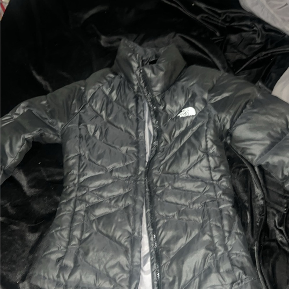 The North Face Charcoal Quilted Jacket
